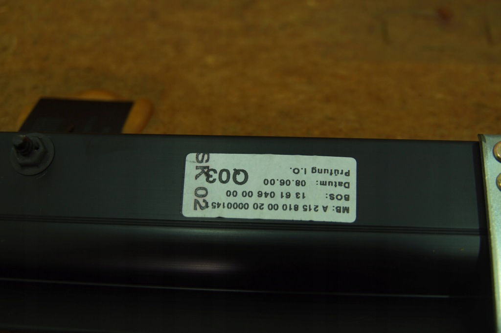 Полиця задня шторка комплект  mercedes cl w215 Недорого