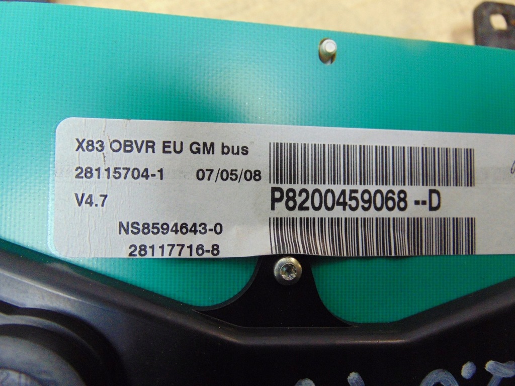 фото №12, Лічильник opel vivaro renault trafic 2.0 dci p8200459068--d europa