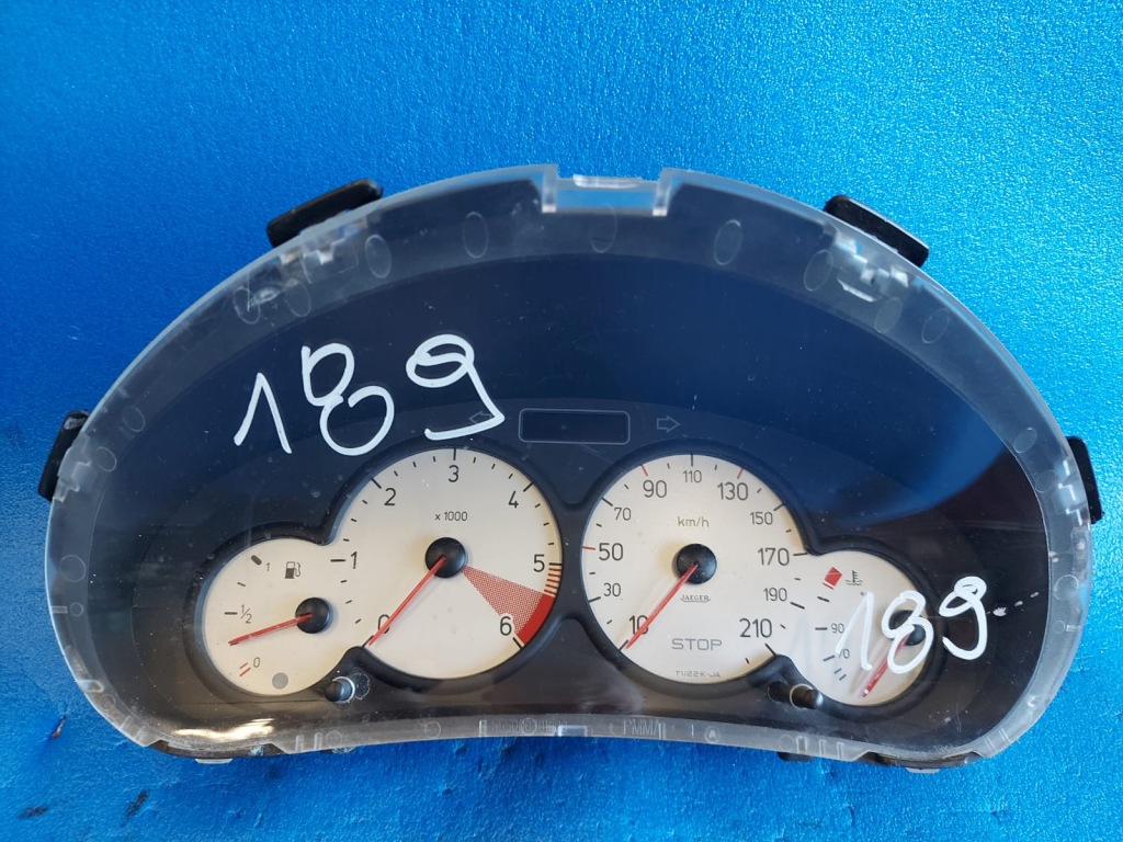 фото №1, Счетчик приборная панель peugeot 206 9659730780