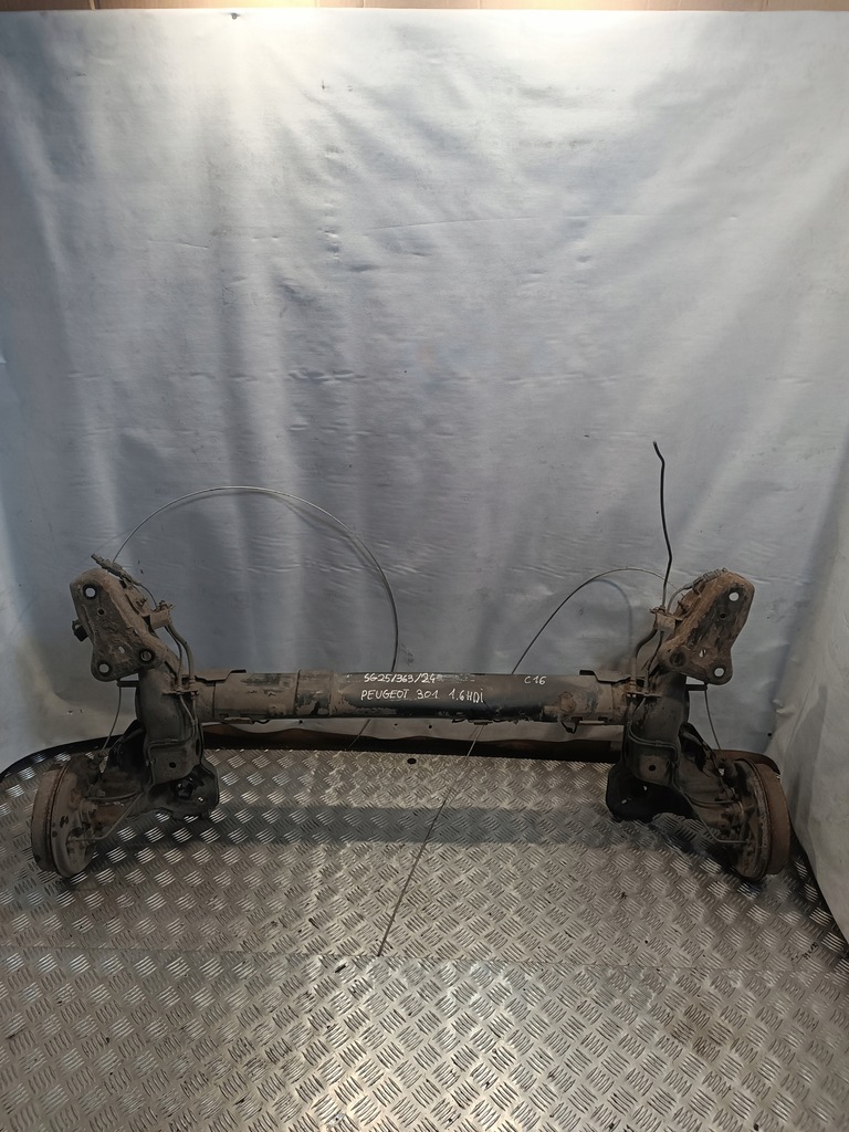 фото №1, Балка подвеска заднего peugeot 301 1.6hdi 2018r