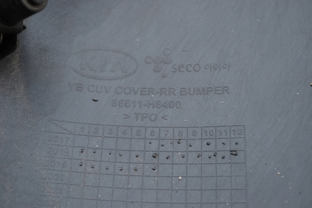 фото №12, Бампер задняя задний kia stonic 86612-h8400 спойлер