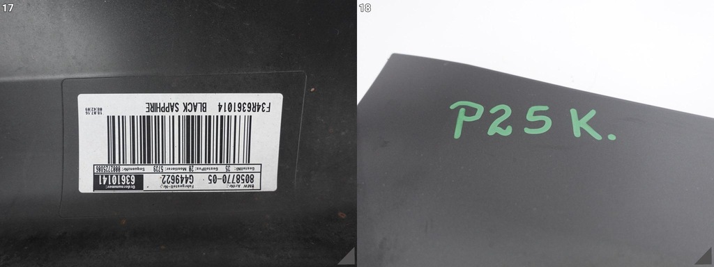 фото №12, Bmw 3 gt f34 m-pakiet gran turismo 13-21 lift/lci поріг молдинг накладка r