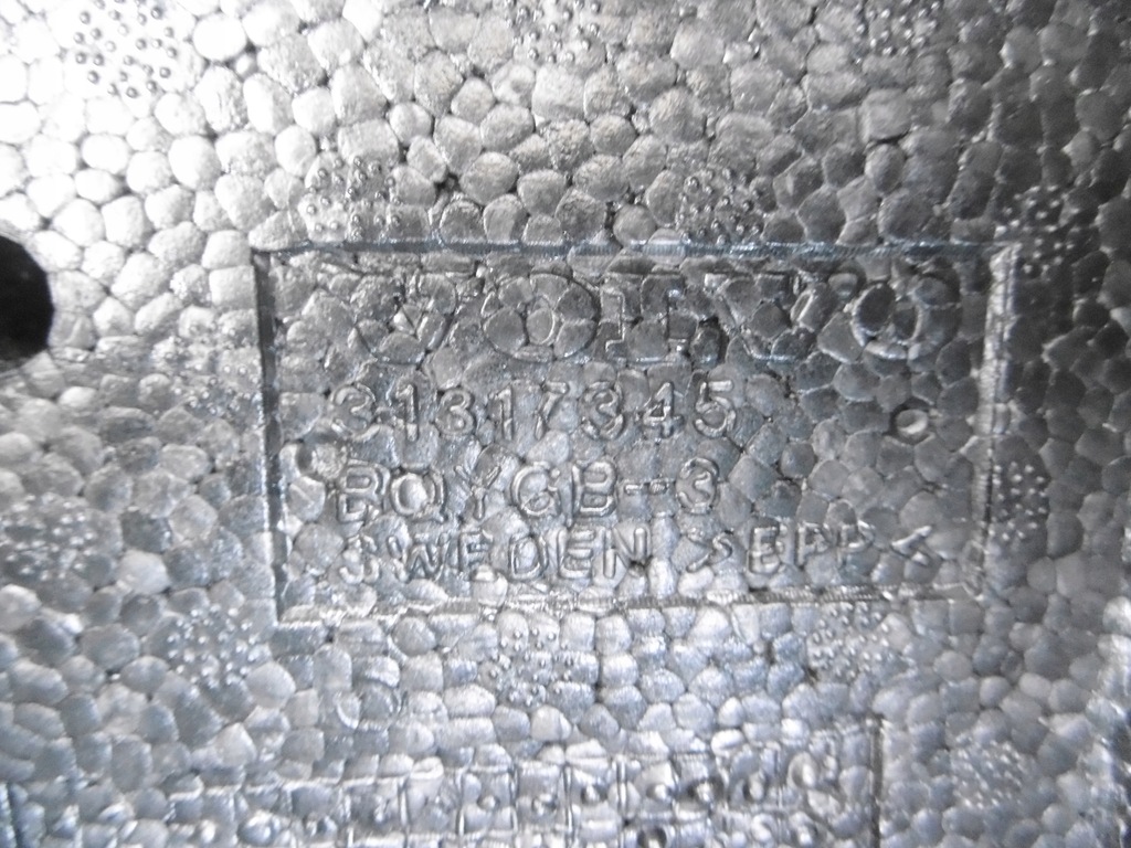 фото №9, Вкладыш пенополистирол багажника volvo v70 iii xc70 07-16