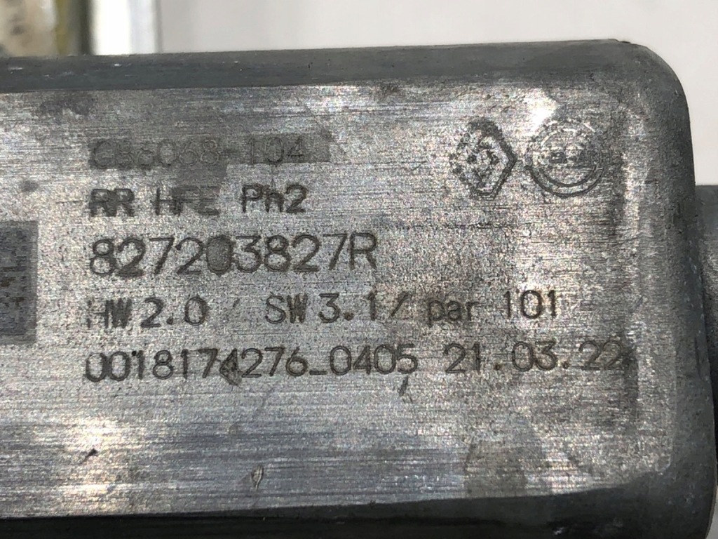 фото №5, Підйомник скло правий задня renault kadjar 827203827r інший