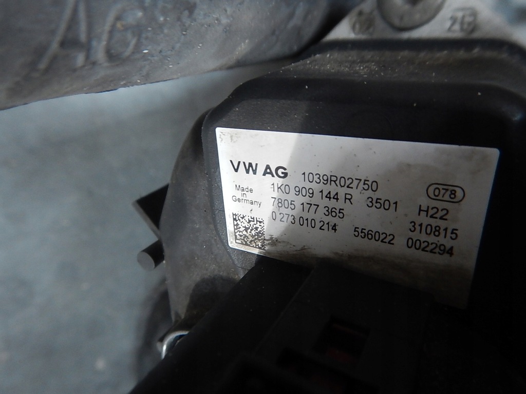 фото №10, Рулевая рейка трансмиссия vw caddy iv 2k 2k5 1k1423051fe europa