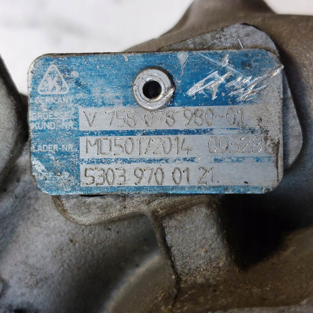 фото №12, Peugeot 5008 1,6thp турбіна + колектор 53039700121 md50172014