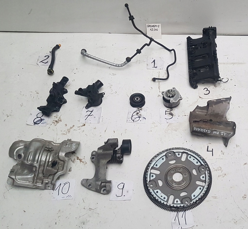 фото №1, Защита тепловая кронштейн qashqai ii 2 1.2 dig-t