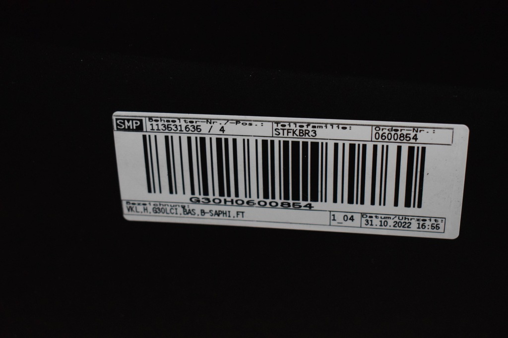 фото №11, Бампер задняя задний bmw 5 g30 lci