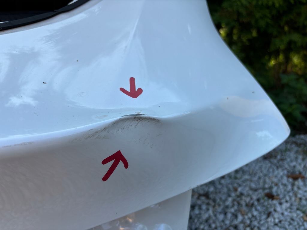 Tesla y кришка багажника багажника задня задня Київ