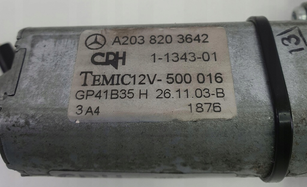 фото №5, Моторчик регулировки сиденье w203 a2038203642