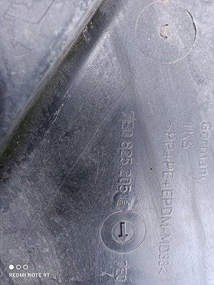 фото №11, Плита захист підвіска vw multivan t6 7e0