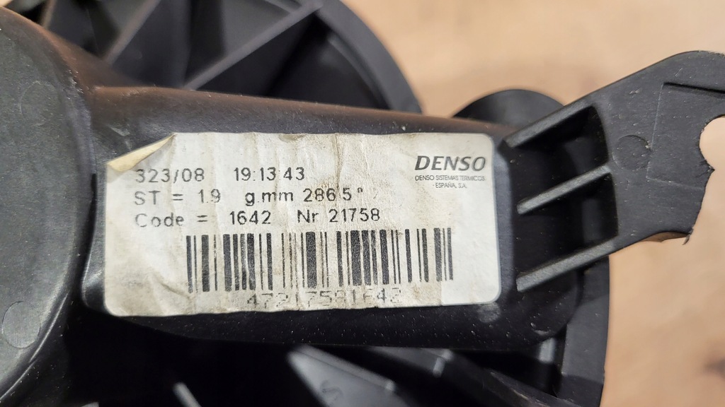 фото №4, Воздуходувка отопителя opel corsa d 06-