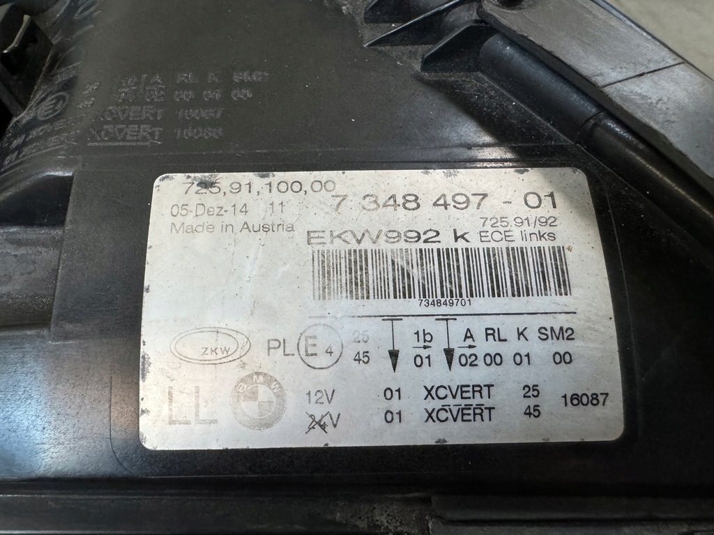 фото №7, Bmw f01 f02 full led адаптивний комплект лампа lift повний