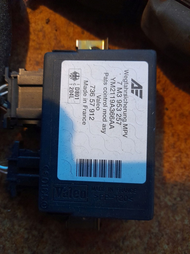 фото №5, Модуль стартовий замок запалювання seat alhambra i fl 1,9