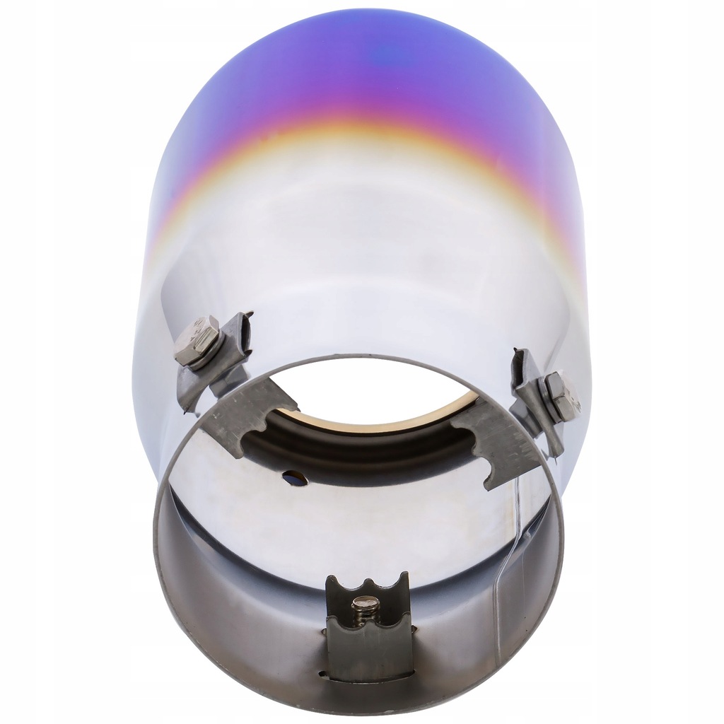 фото №15, Наконечник na гасник накладка вихлоп глушника хром сталь нержавіюча mt 007blc