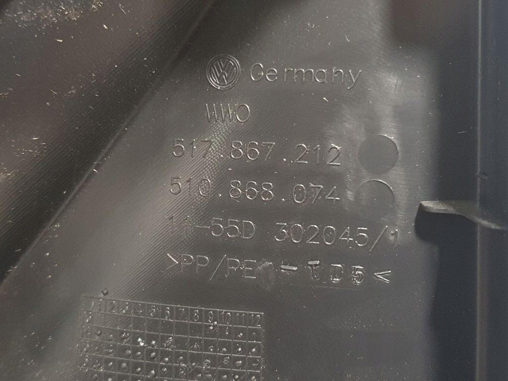 фото №15, Vw golf vii sportsvan 2018r обшивка обивка дверь правый задняя 510867212l