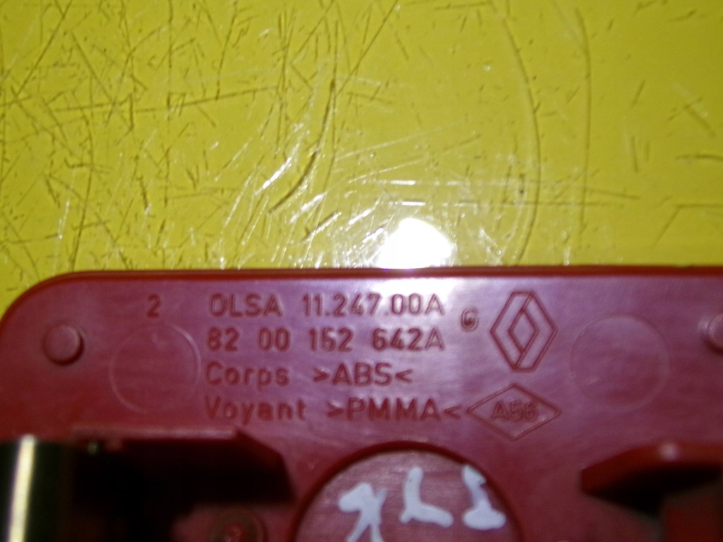 фото №7, Лівий відбивач заднього бампера renault scénic ii jm0/1_ 8200152642a 1.6l