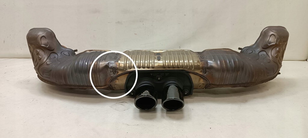 фото №12, Выхлоп porsche 911 992 gt3 насадки 9gt251697b