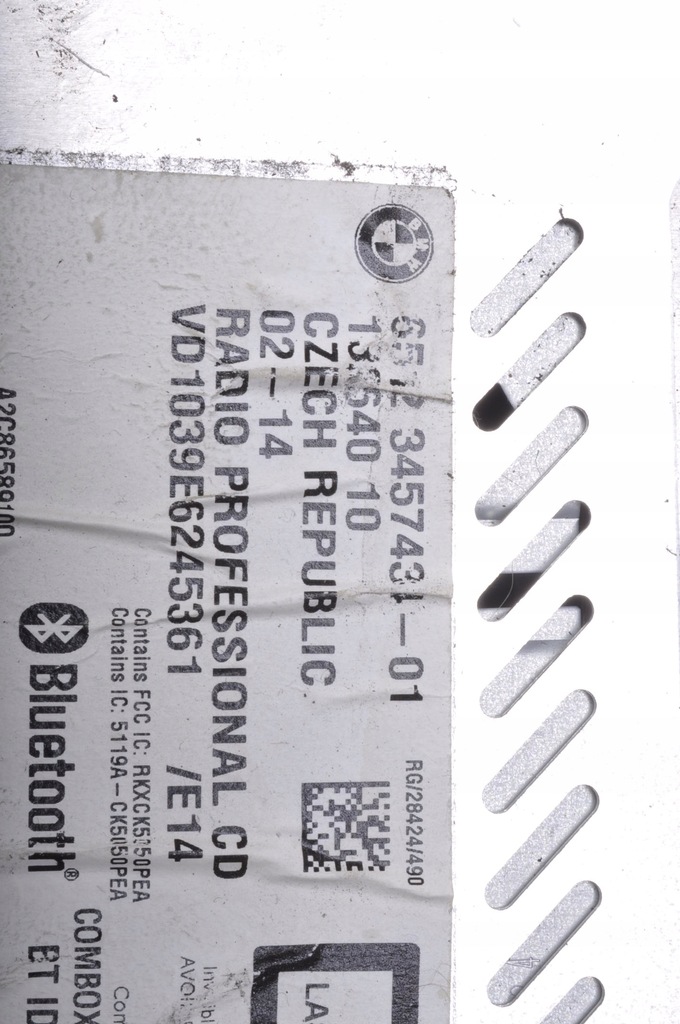 фото №7, Mini r56 радио cd 65123457434