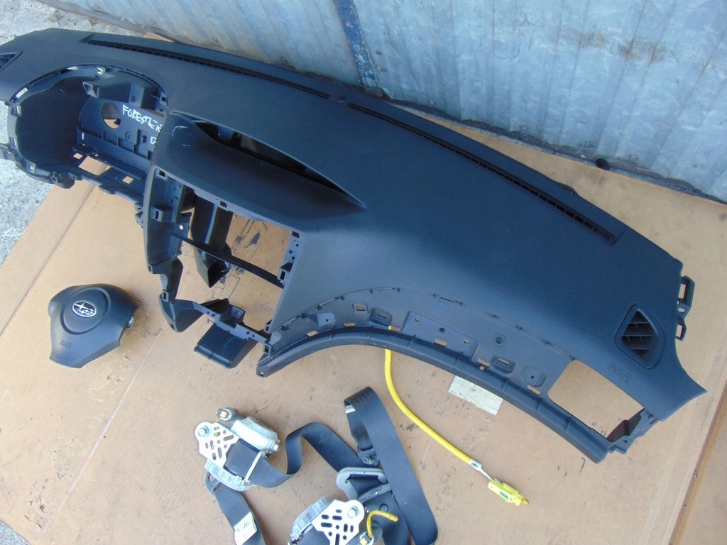 фото №7, Консоль подушки безопасности подушка безопасности subaru forester iii orygin