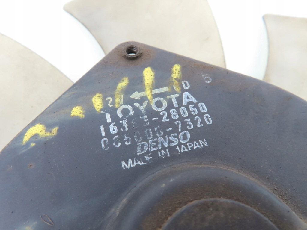 Вентилятор радиатора toyota rav 4 ii 2.0 d-4d 1636328050 0650007320 в Украине