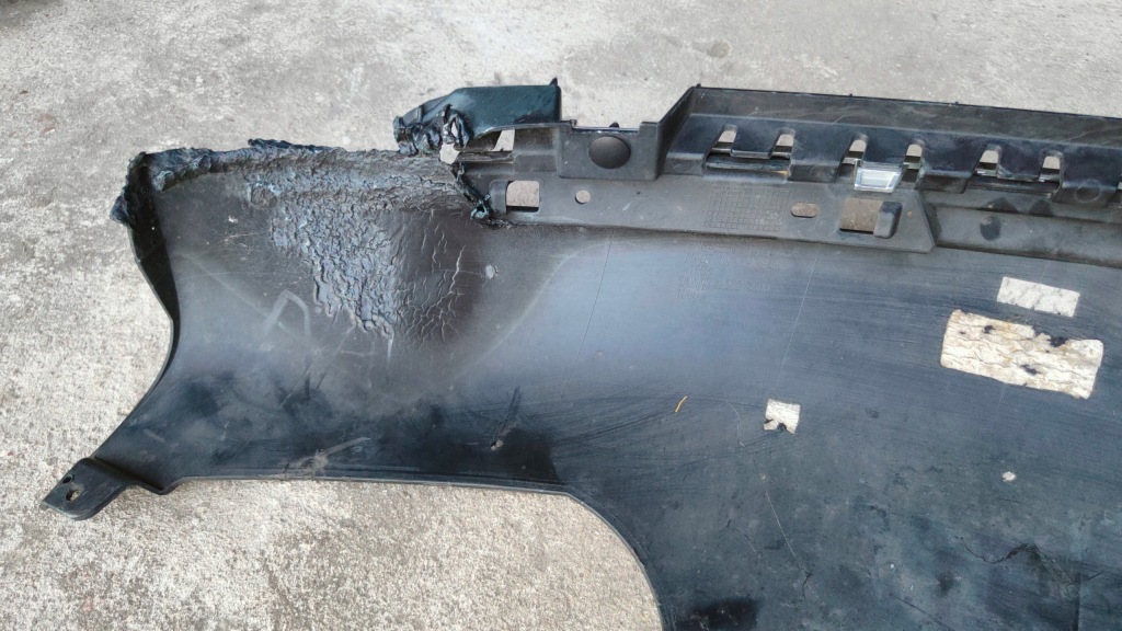 Купити Спойлер захист нижня бампера задній заднього cadillac xts ats