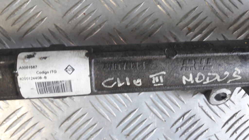 фото №2, Рейка рульова renault clio iii modus