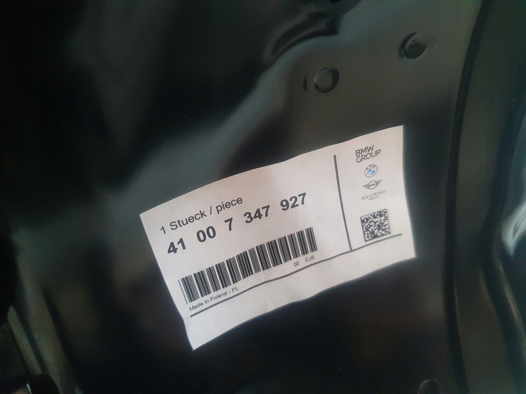 фото №6, Крышка багажника багажника bmw 4 f36 gran coupe nowa