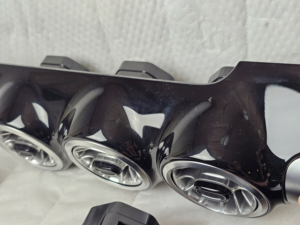 фото №11, Молдинг dekor защита консоли w панель решётка обдув mercedes glb x247 led