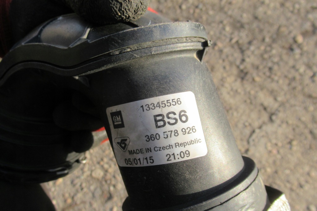 Astra j iv 1.6 cdti рестайлинг  труба шланг интеркулер Доставка