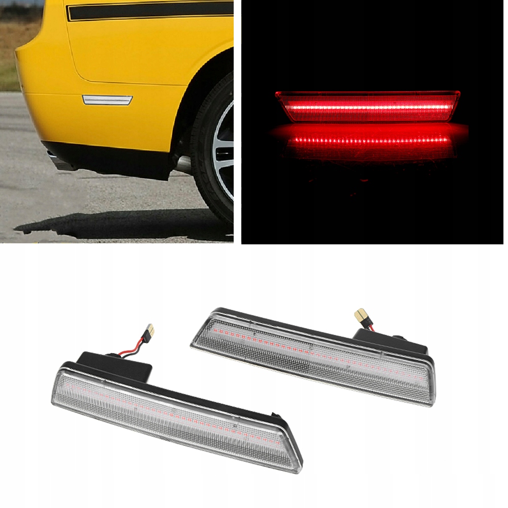 фото №1, Dla dodge challenger 2008-2014 red led задний zderz