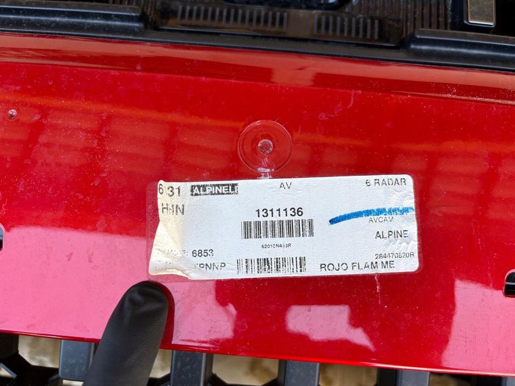 фото №14, Бампер перед передний kompletny renault austral alpine e-tech красный nnp