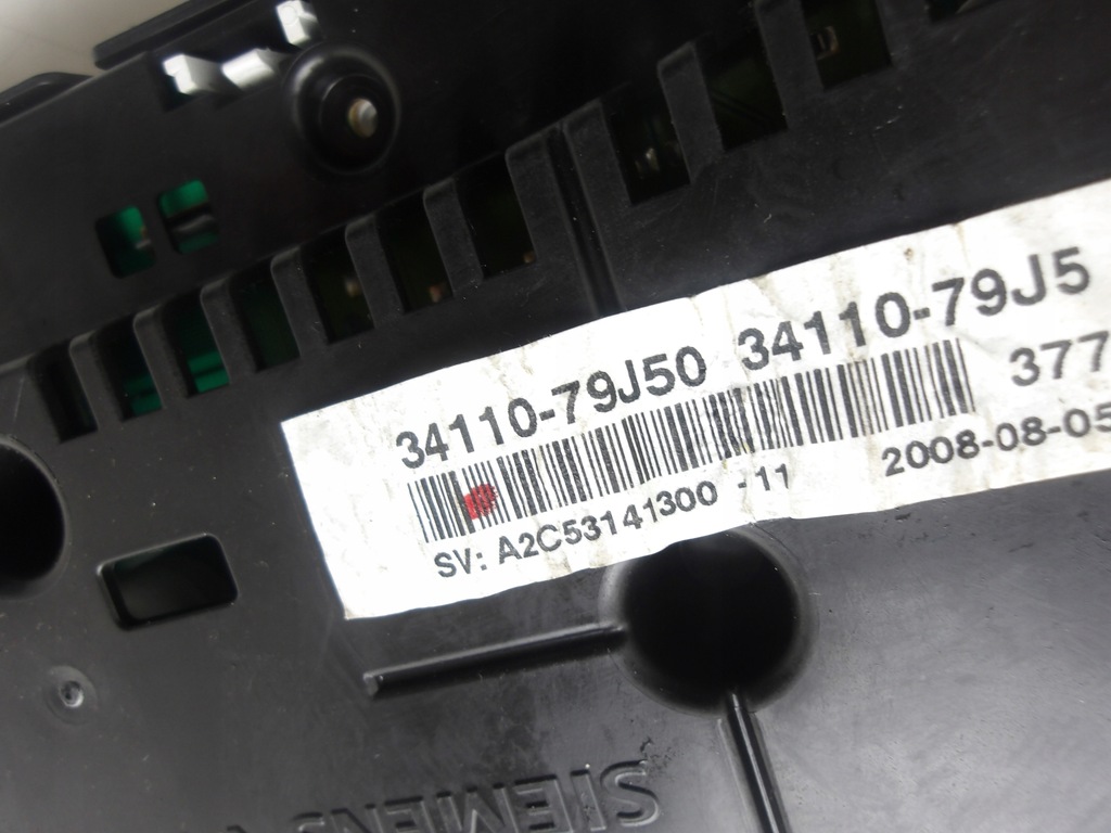 фото №5, Suzuki sx4 sedici 06-13 1.9 ddis лічильник прилади 34110-79j50 europa оригінальний номер