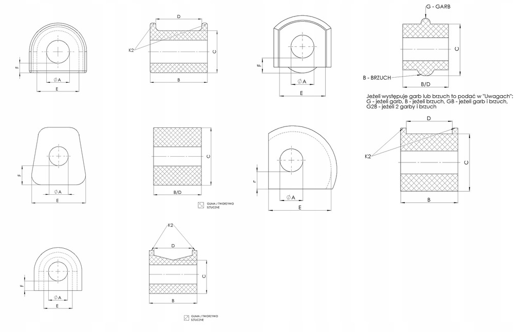 фото №12, Резиновый элемент стабилизатора передний wew audi seat skoda vw fox polo up