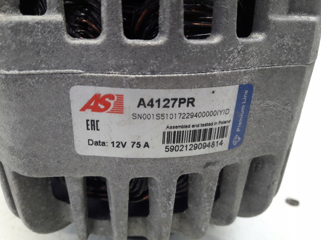 фото №4, Генератор a4127pr lancia musa