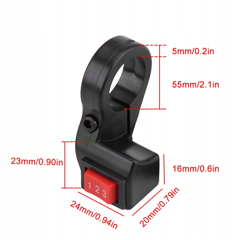 фото №12, Пластик перемикач 3 швидкості na керма