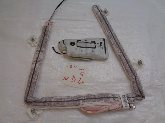 фото №10, Citroen c3 iii lift шторка безпеки air bag подушка сидіння kpl ліва