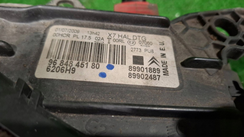 фото №4, Лампа перед правая citroen c5 iii x7 2008- rok anglik uk