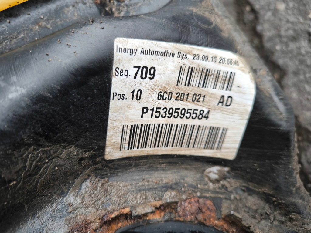 фото №10, Bak бак топлива audi a1 8x vw seat skoda 6c0201021ad beznyzna оригинал