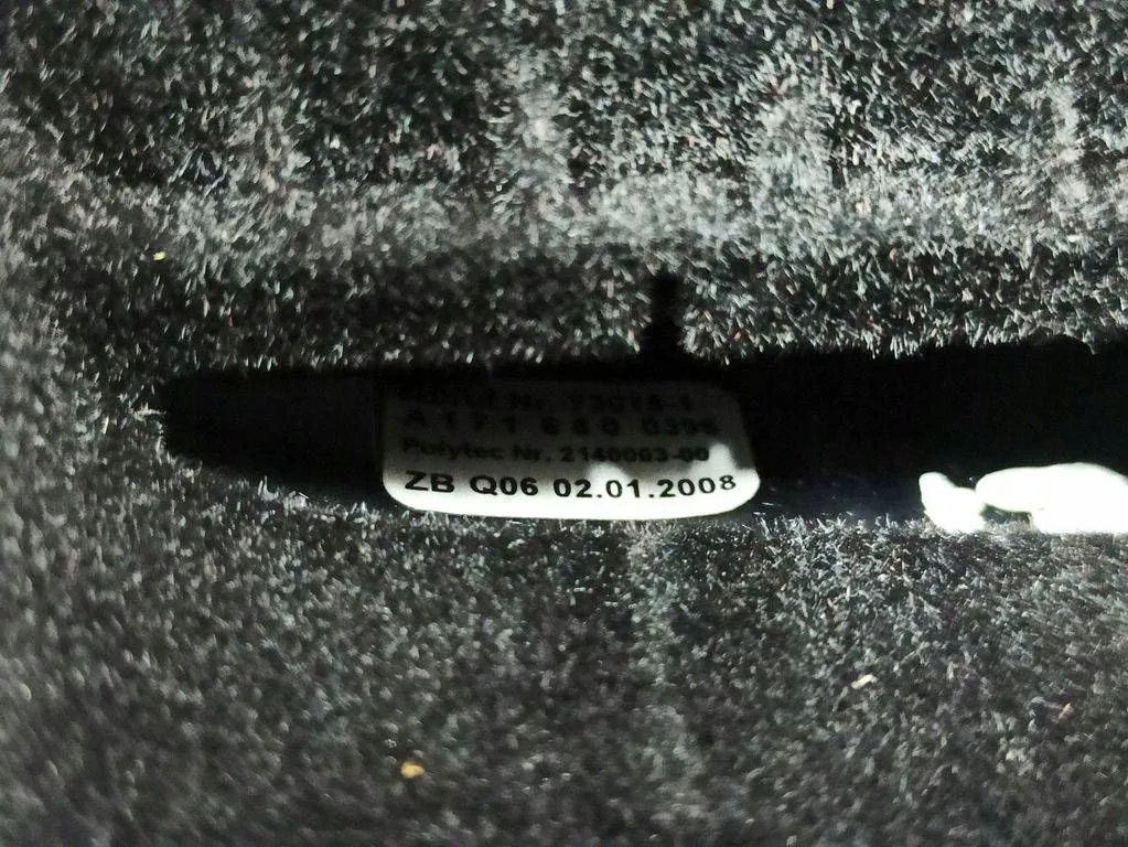 фото №13, Подлокотник mercedes-benz slk r171 a1716800396 34307489 1.8l 2008