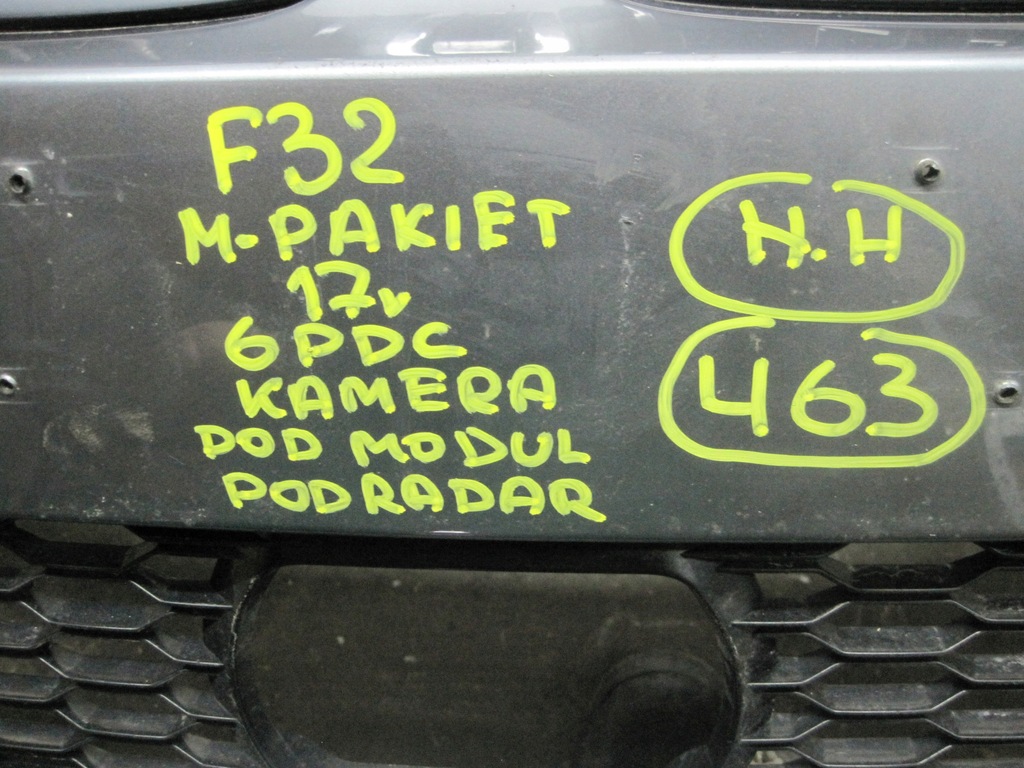 фото №16, Бампер bmw 6 g32 m-pakiet 6 pdc камера 17r перед передний