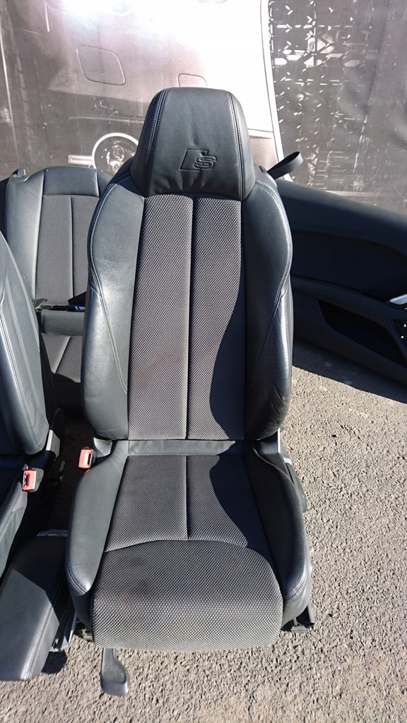 фото №7, Комплект сидінь сидіння заднє сидіння обшивки audi tt 8s coupe s-line