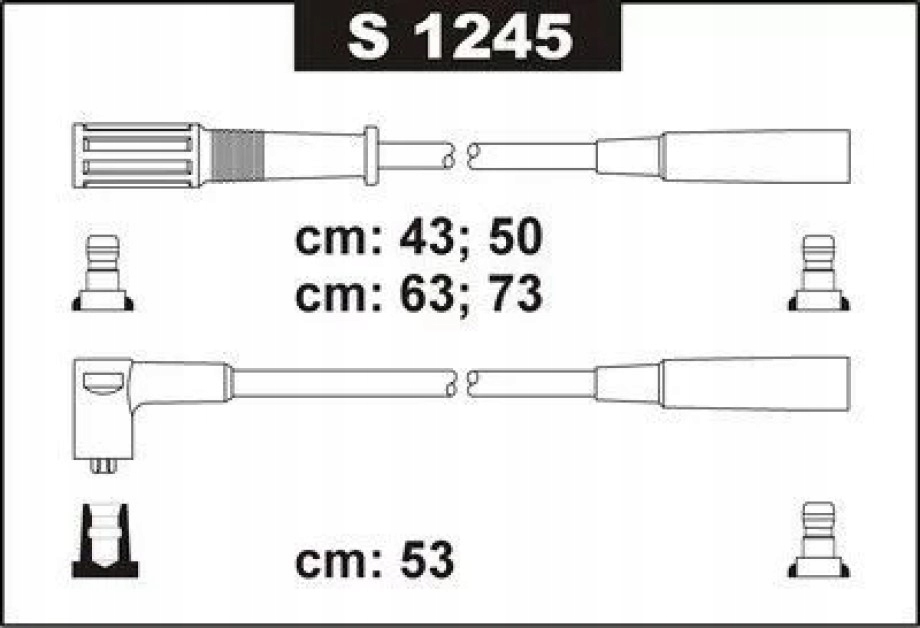 Провода зажигания sentech s1245 Цена