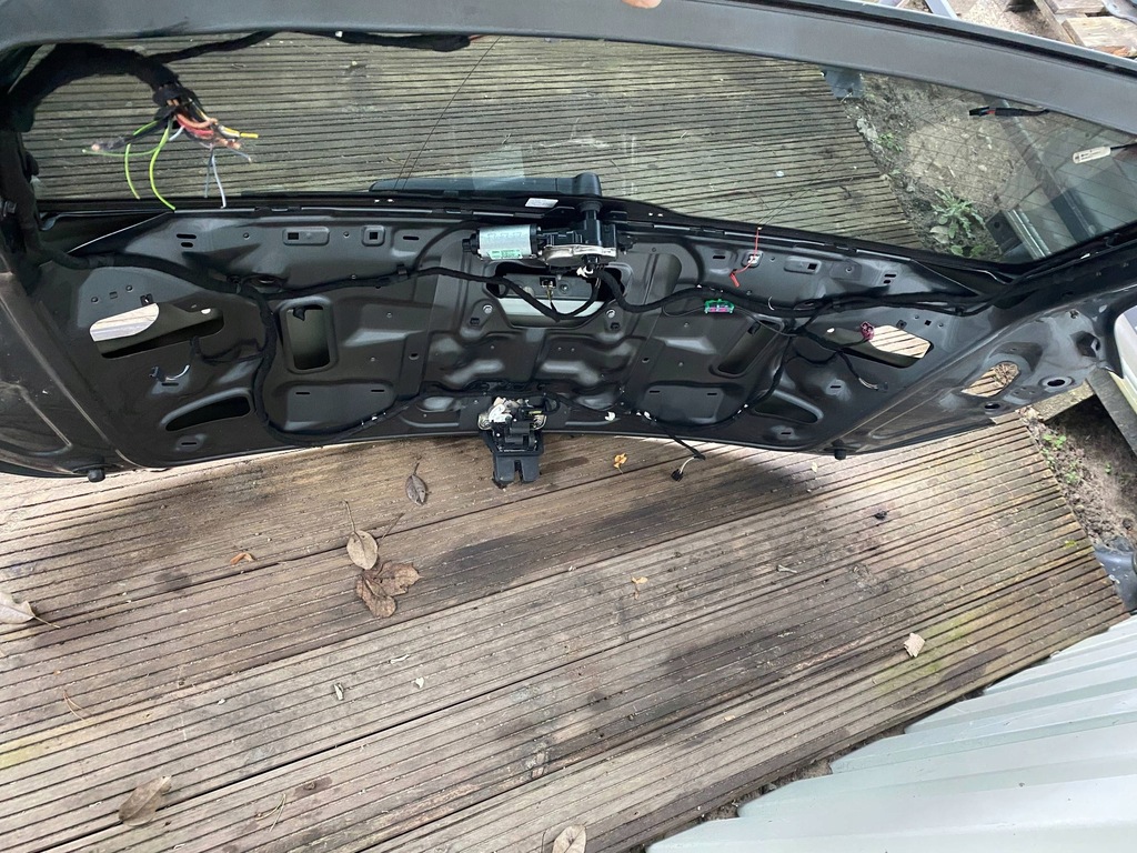 фото №6, Audi q5 lift 8r комплектна кришка багажника багажника задня задня lx7r szary