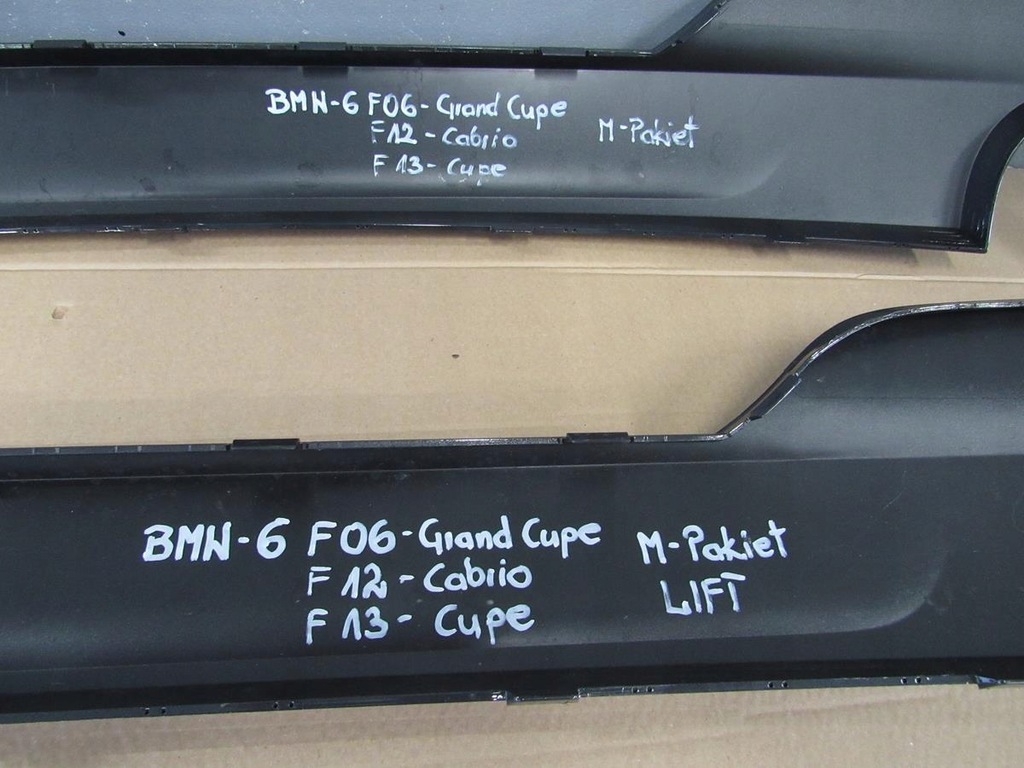 фото №6, Bmw 6 f13 coupe m-pakiet спойлер бампера задняя