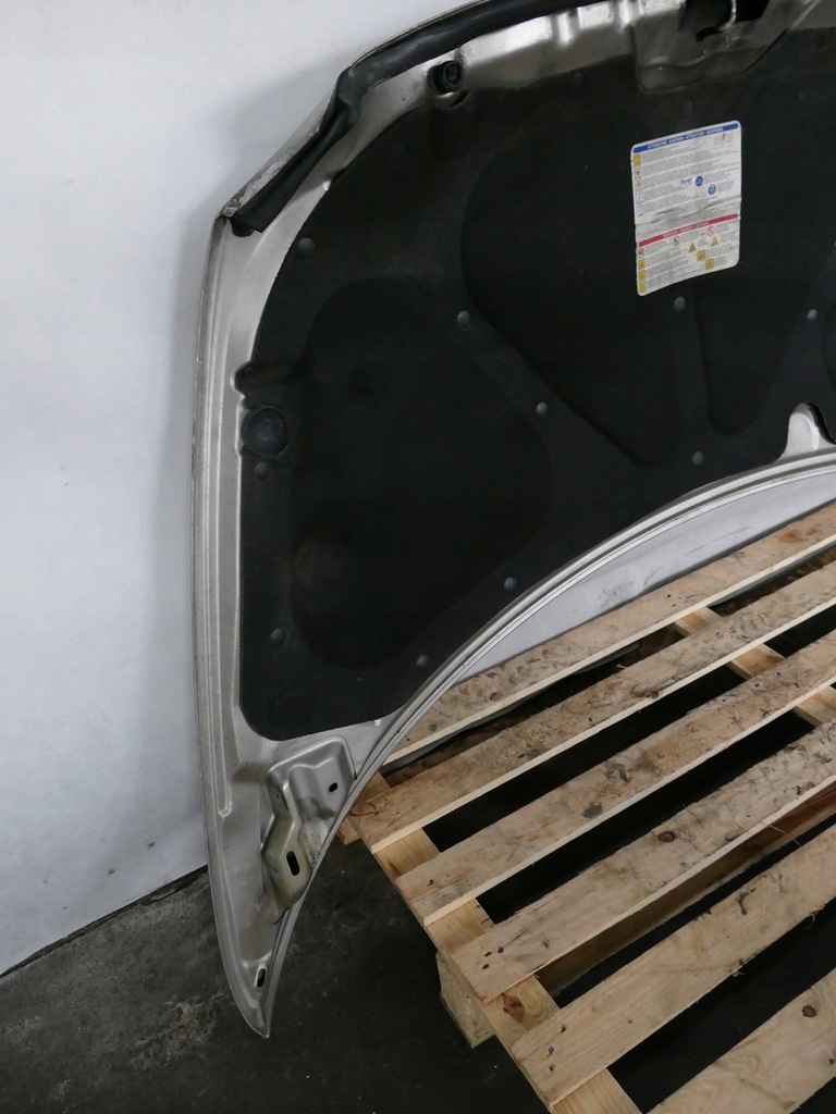 фото №14, Fiat multipla капот крышка двигателя 647 серебристая