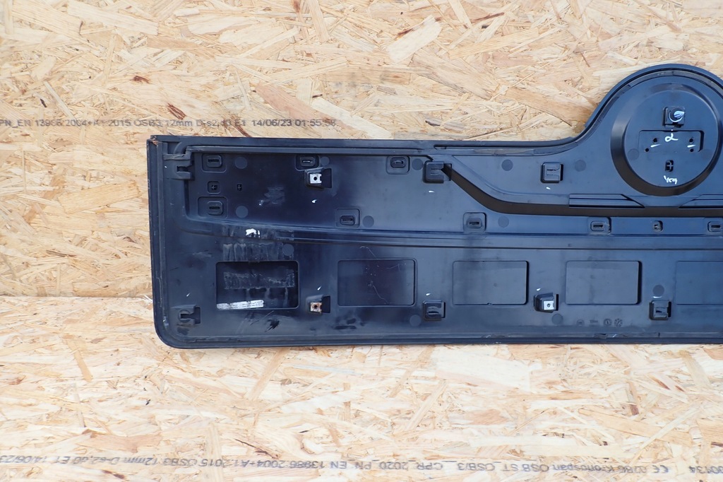 фото №10, Молдинг накладка крышки fiat doblo 2 ii lift 15-20r.