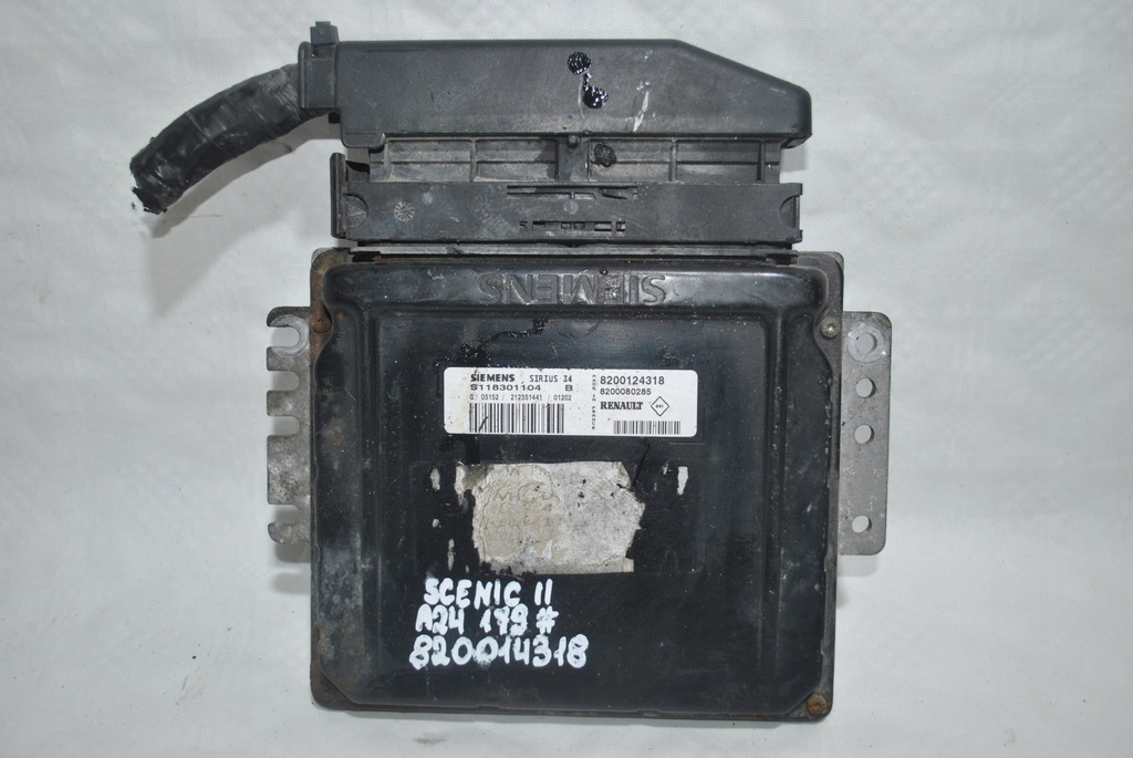 фото №1, Бортовий комп'ютер модуль двигуна renault scenic ii s118301104 8200124318