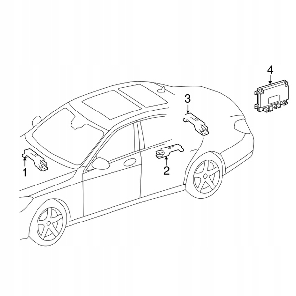 фото №5, Модуль антенна keyless mercedes w212 x166 1668200075