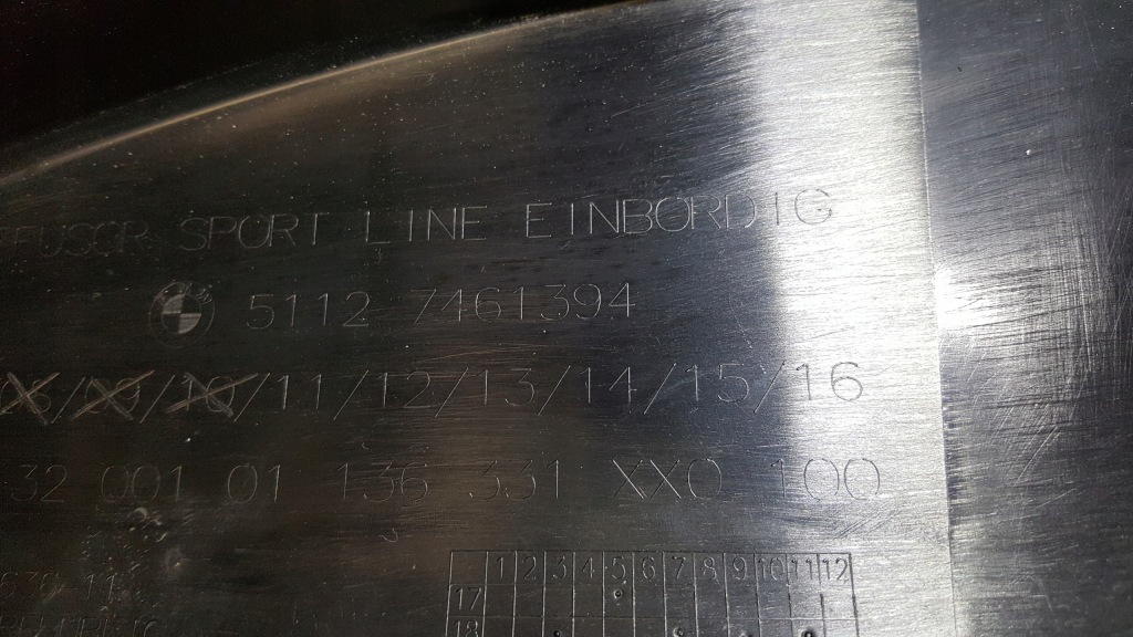 Bmw 1 f40 sport line бампер задняя задний 2019-2024r Доставка